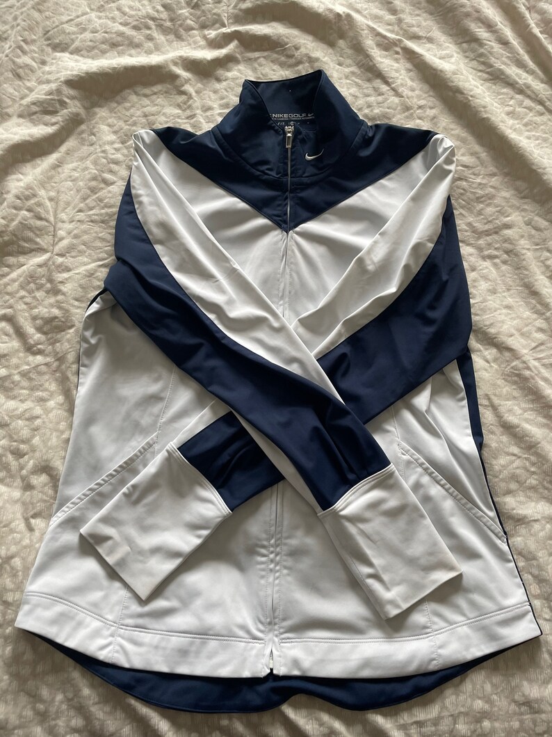 Nike Golf Zip up Jacket Etsy
