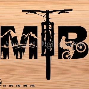 Mountainbike Rahmen, SVG, PNG, Cricut, Dxf, Clipart, für kommerziellen und persönlichen Gebrauch