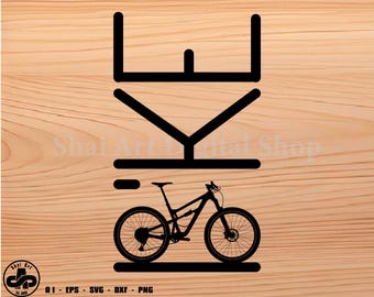 Bike svg, mtb svg, mountain bike svg, svg, png, cricut, dxf, clipart, for Commercial and Personal use