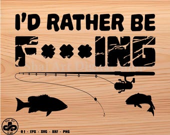 Ik vis liever svg, visserij svg, vis svg, svg, png, cricut, dxf, clipart, voor commercieel en persoonlijk gebruik