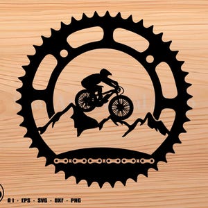 Mtb Biker Mountain Tail Spraket SVG-Datei, Mtb svg, Fahrrad svg, Biker svg, svg, png, cricut, dxf, Clipart, für kommerziellen und persönlichen Gebrauch