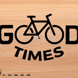 Goede tijden svg-bestand, mtb svg, fiets svg, biker svg, svg, png, cricut, dxf, clipart, voor commercieel en persoonlijk gebruik