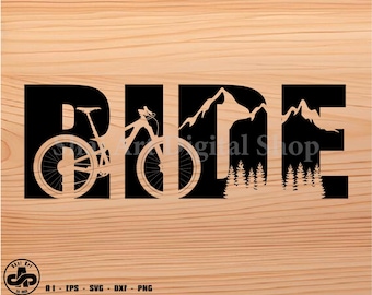 MTB Ride svg file - mtb svg, bike svg, biker svg, svg, png, cricut, dxf, clipart, for Commercial and Personal use