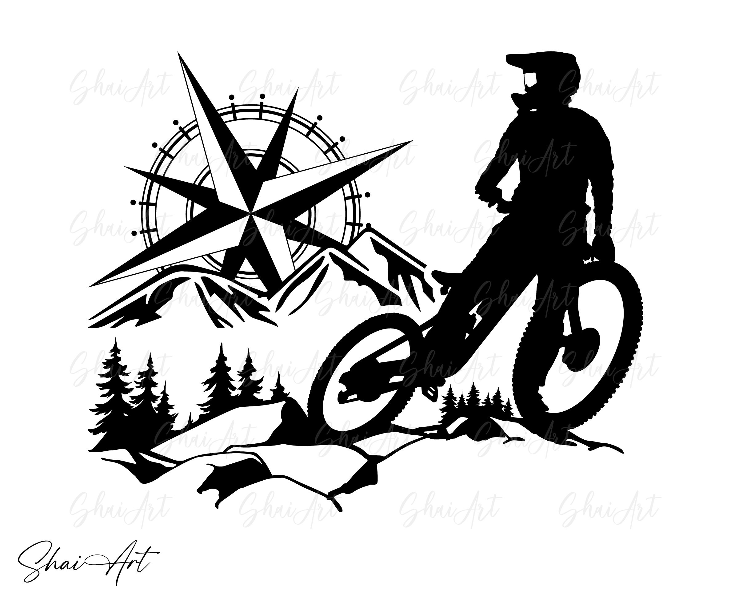 WO BIKES × TANGRAM BIG SILHOUETTE TEE 71kJOX3z1AL.jpg