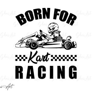 Go kart svg, stworzony do wyścigów kart svg, svg, png, cricut, dxf, clipart, do użytku komercyjnego i osobistego