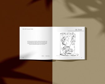 Coleção Inktober | Livro de mesa de centro de belas artes | Livro de desenho a tinta | Mila Lynn e Torrey Gray