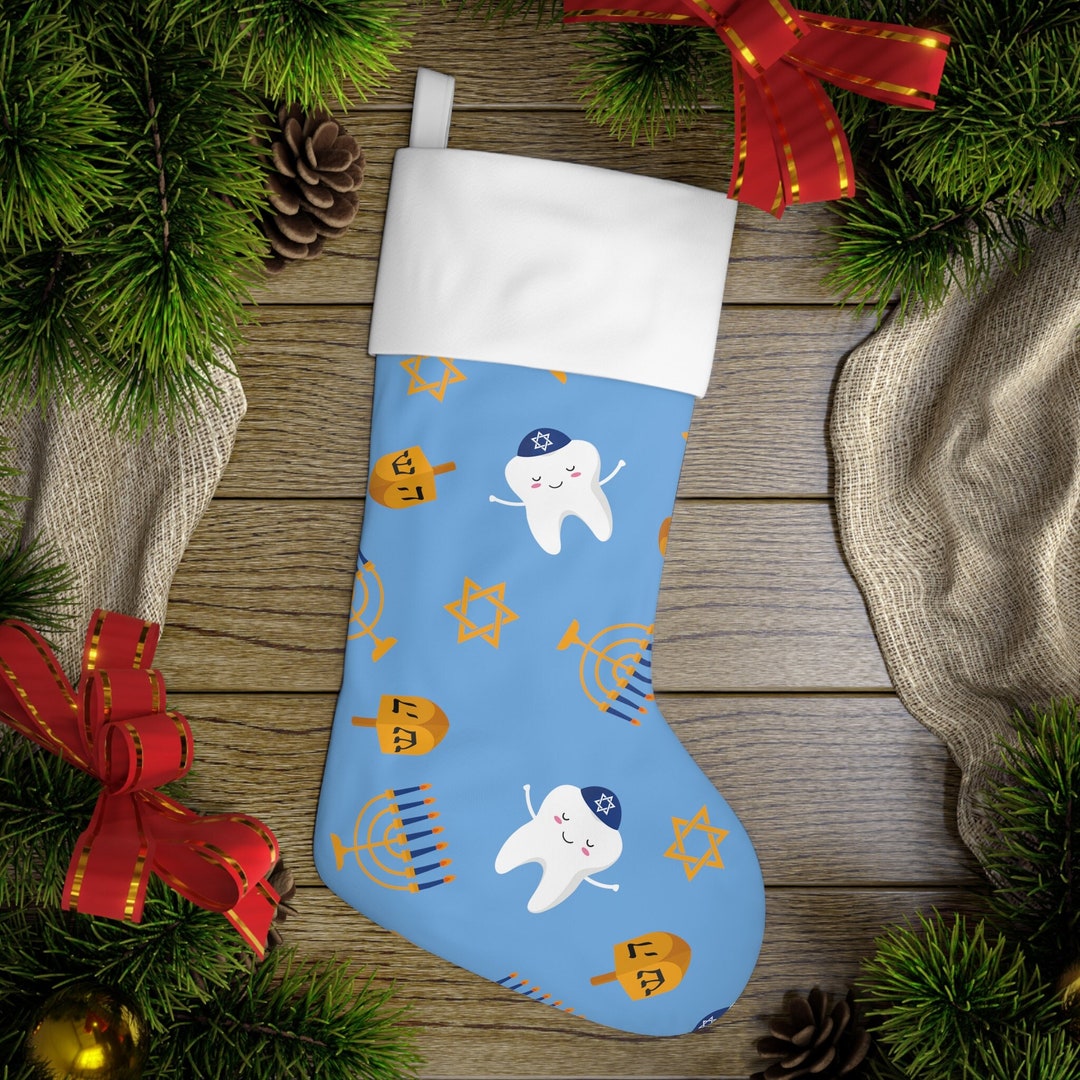 Hanukkah christmas stocking