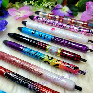 Personalized Glitter Pens/ Customized