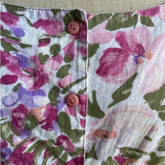 Vintage Willi of California Floral Cotton Fit & F… - image 5