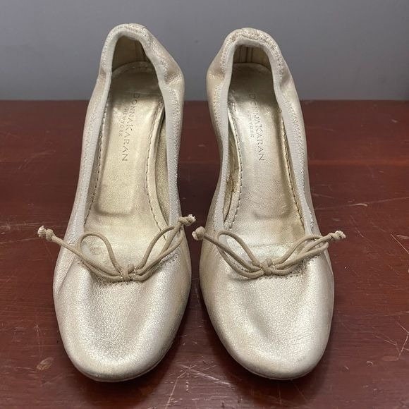 donna karan ballet flats