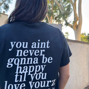 J Cole Dreamville Love Yourz Lyrics Graphic Shirt VERSION 3