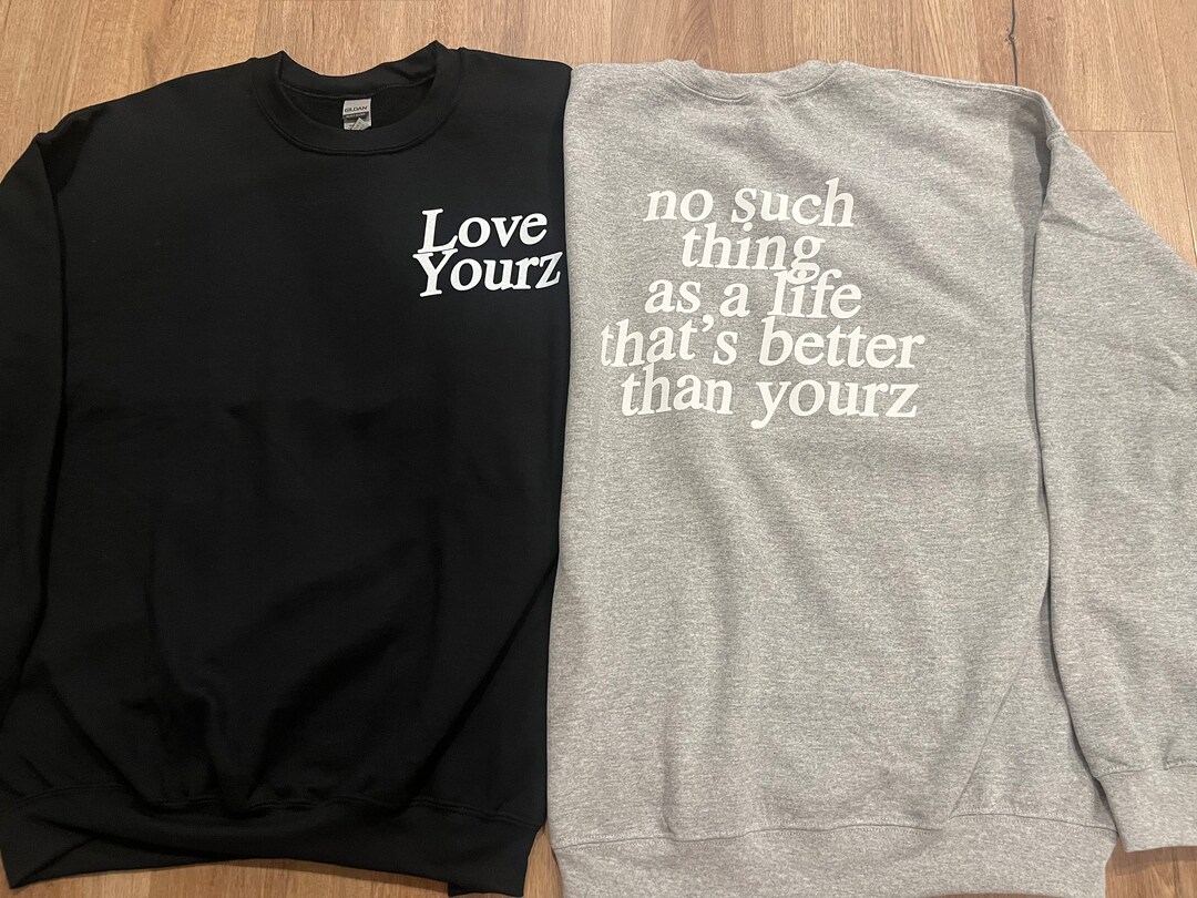 J Cole Sweater Pullover Dreamville Love Yourz Lyrics Graphic Etsy