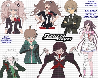 danganronpa print etsy