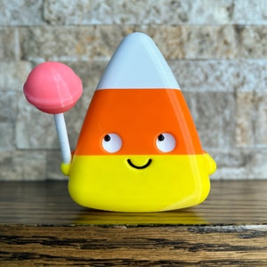 Lollipop Candy Corn Character Figurine Halloween Decoration