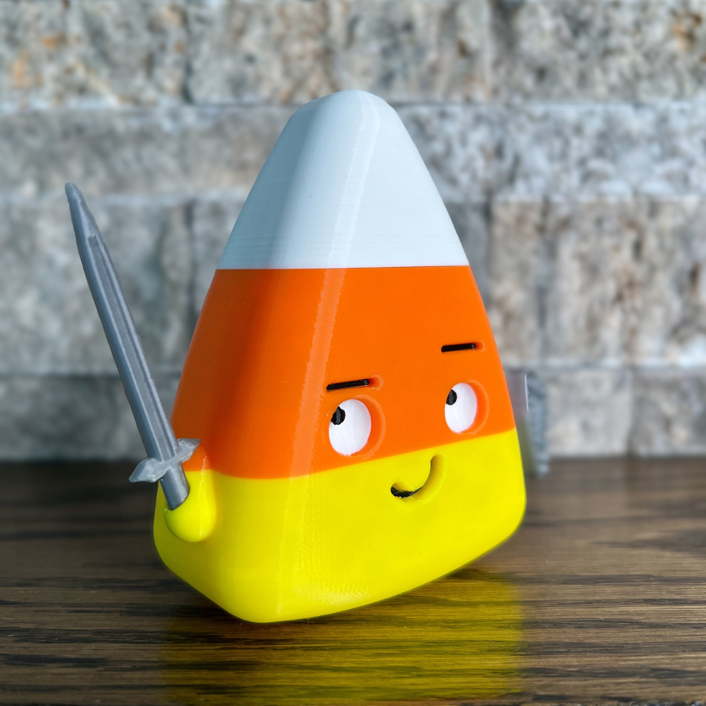 Knight Candy Corn Character Figurine Halloween Decor - Etsy