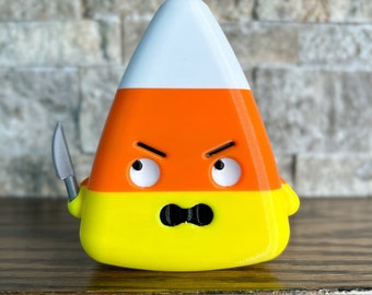 Little Knife Candy Corn Character Figurine Halloween Decoration