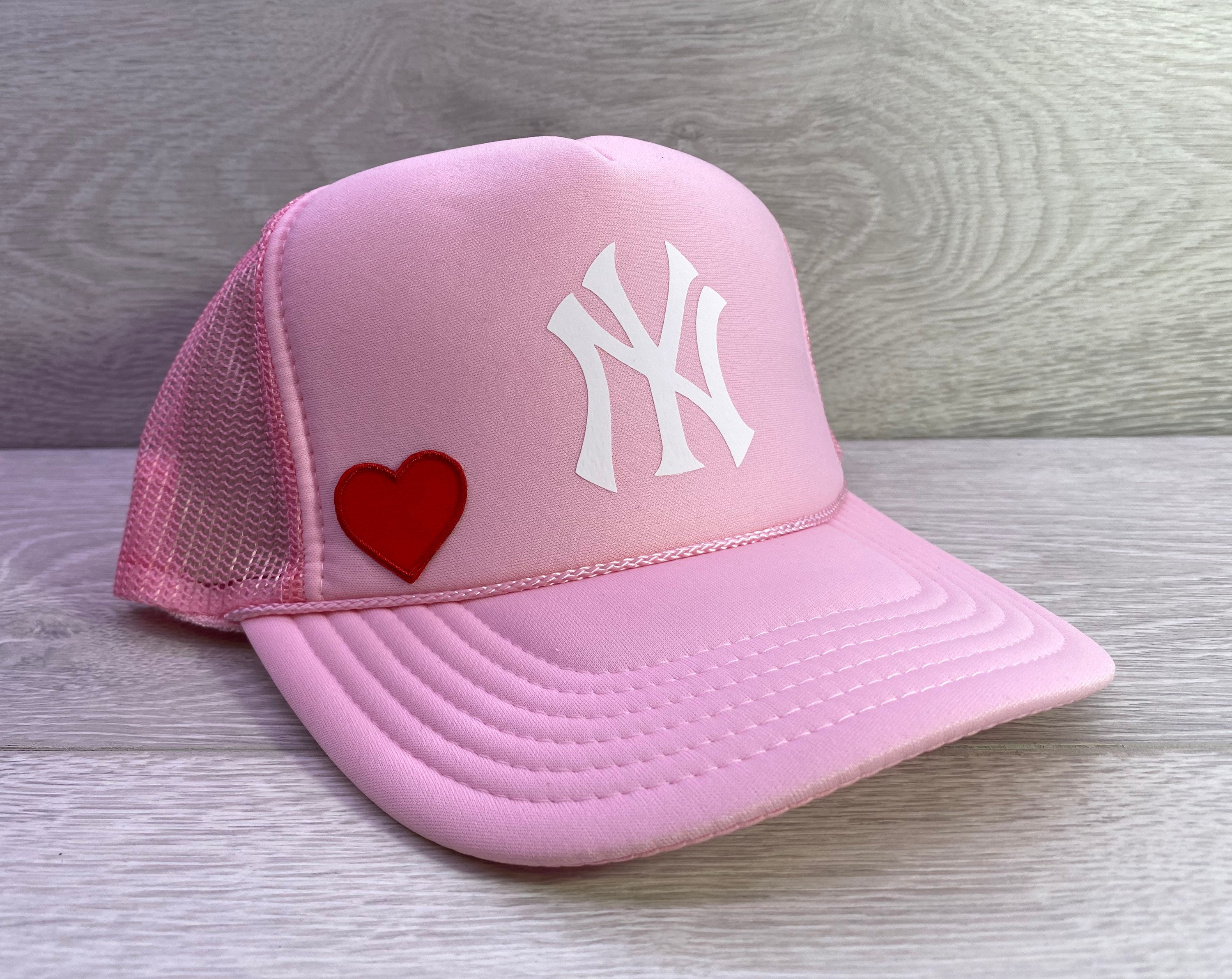 Pink Trucker Hat Cap Snapback Adult 