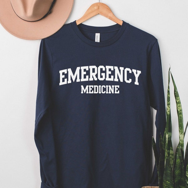 Emergency Medicine Shirt - Emergency Department Emergency Nurse Match Day Gift Residency Graduation EMT Gift Paramedic Gift Emergency RN MD