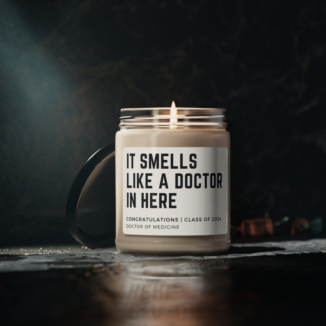 MD Class of 2024 Candle Medical School Graduation Gift Medical School
