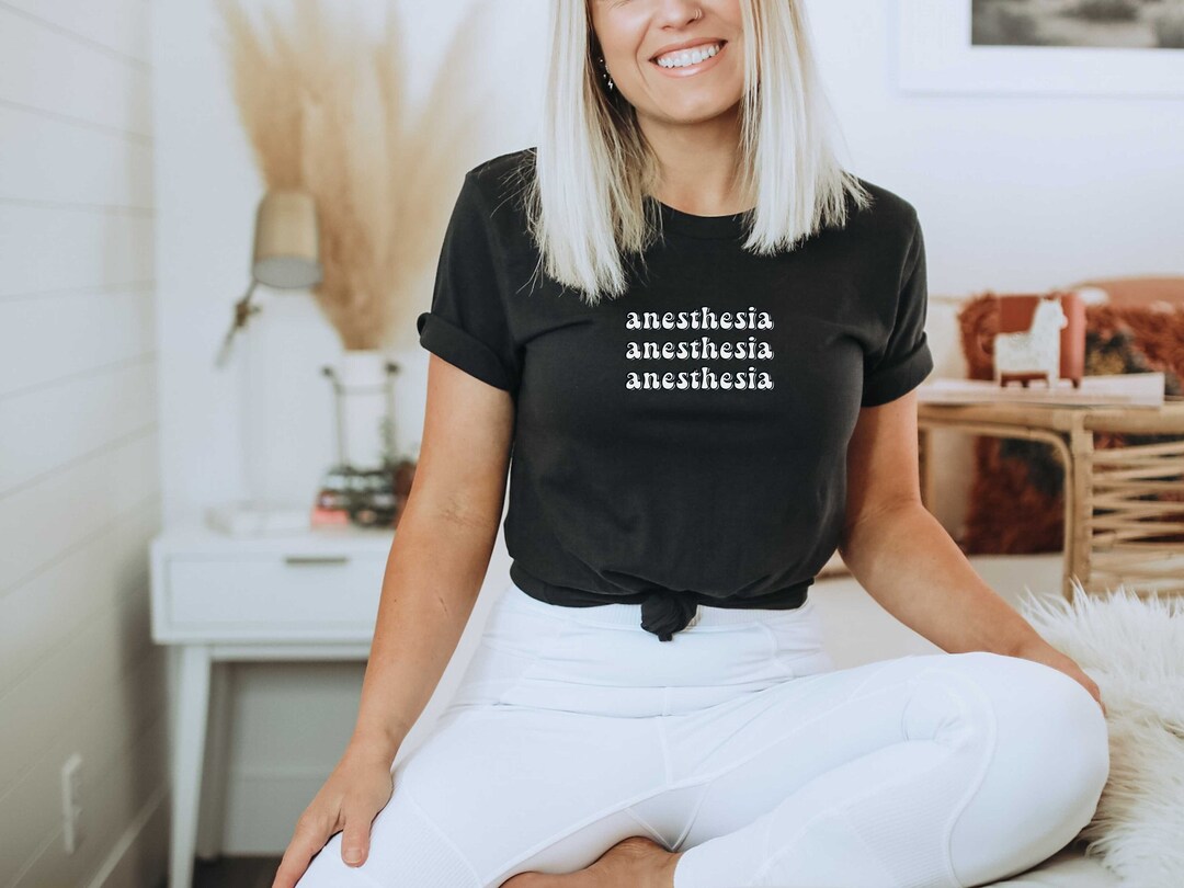 Anesthesia Shirt Match Day Gift for Medical Student, Resident, Doctor