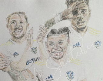 Leeds United memory drawing