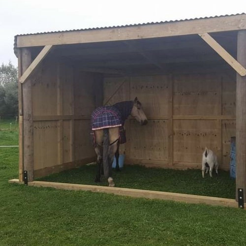 DIY Horse Shelter Plans Etsy
