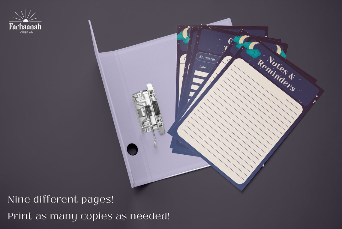 Student Planner Printable, Printable Notes, Study Schedule, Study ...