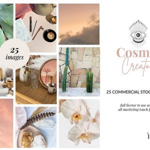 Boho Stock Image Bundle | Commercial Stock Images | Boho Stock Photos | Neutral Stock Images | Styled Photos | Aesthetic Images
