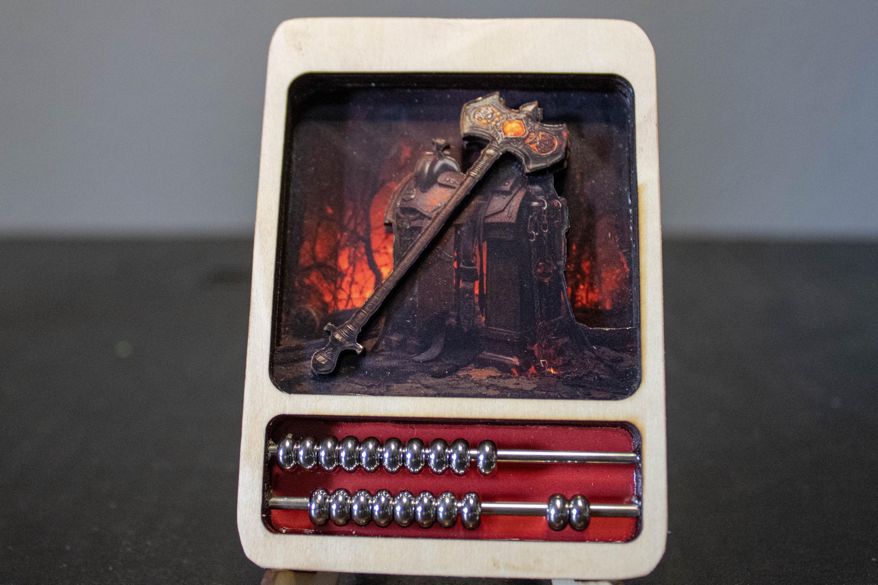 Abacus Life Counter - Axe - Etsy