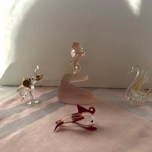 Vintage Murano blown glass collection