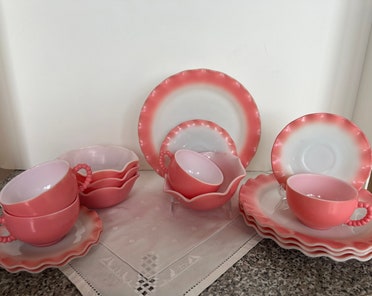 Vintage Hazel Atlas 1950 Crinoline Pink - Etsy