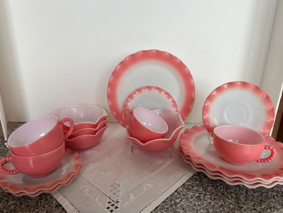 Vintage Hazel Atlas 1950 Crinoline Pink - Etsy