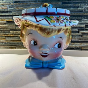 Lefton Miss Dainty Cookie Jar - Etsy