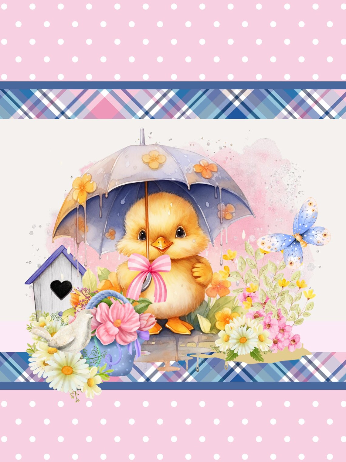Garden Flag, Spring, Duck, Download Image, Digital Design, 2 PNG Files ...