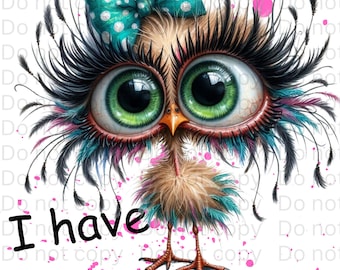 Digital Design, PNG Files, Download, Sublimation Digital File, PNG, Printable Design, Chicken, Apparently I have an Attitude