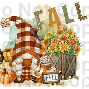 2 digitale Designs, 2 PNG-Dateien, Sublimation, personalisieren, leer, bedruckbar, Herbst, Herbst, Thanksgiving, Kürbisse, Gnom