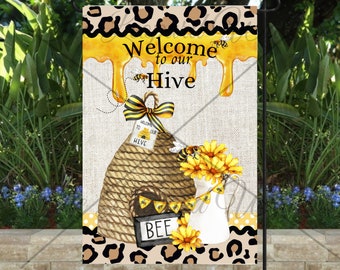 Save The Bees  House Flag Double Sided Top Quality 