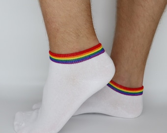 3er-Pack Sneaker-Socken - Rainbow
