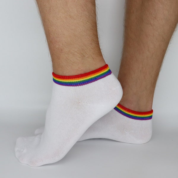 3er-Pack Sneaker-Socken - Rainbow
