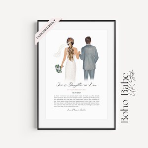 Personalisiertes Schwiegertochter-Geschenk – Kompaktspiegel Mit Lasergravur Für Braut Oder Mama