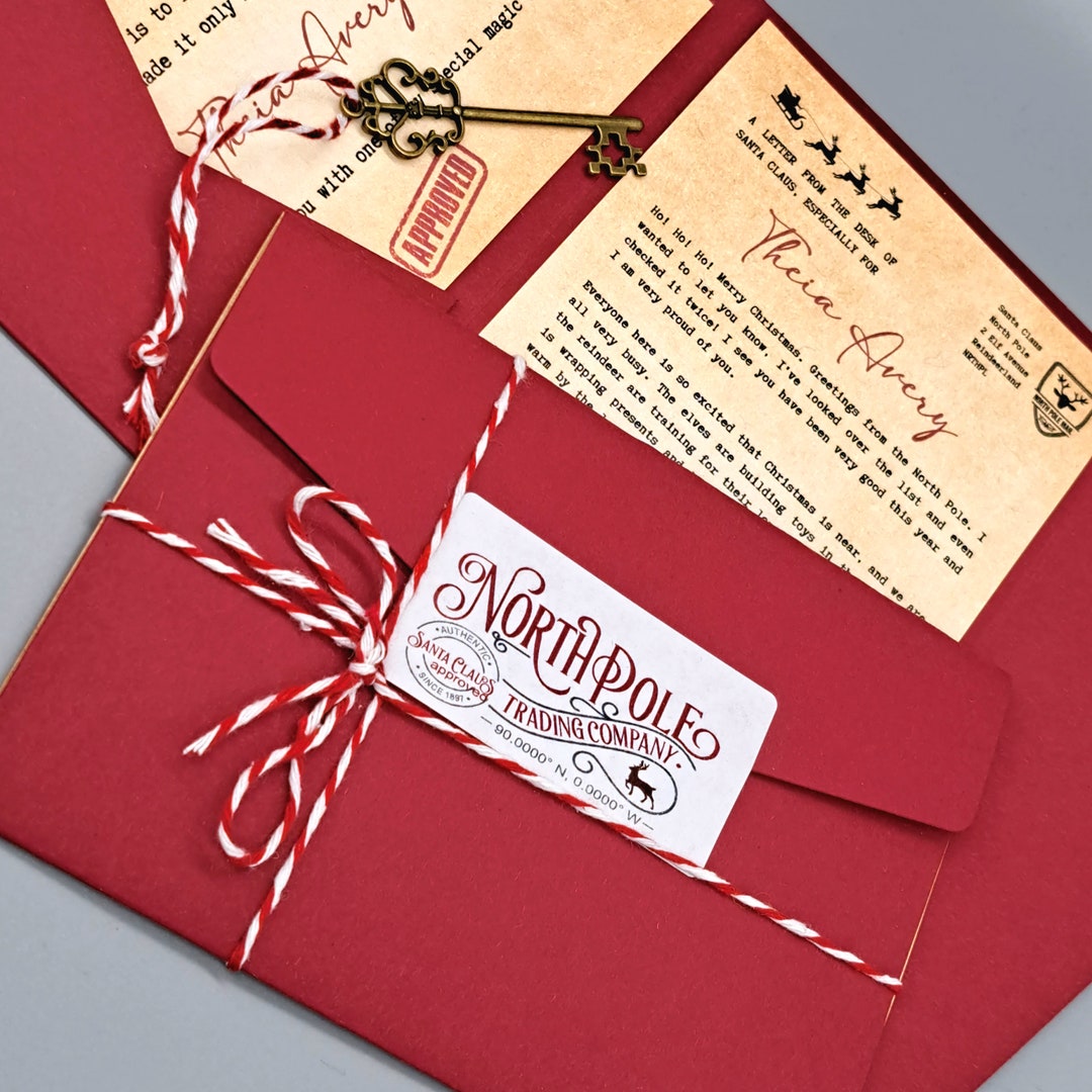 Personalised Letter From Santa Luxury Letter From Father Christmas personalised-letter-from-santa-luxury-letter-from-father-christmas