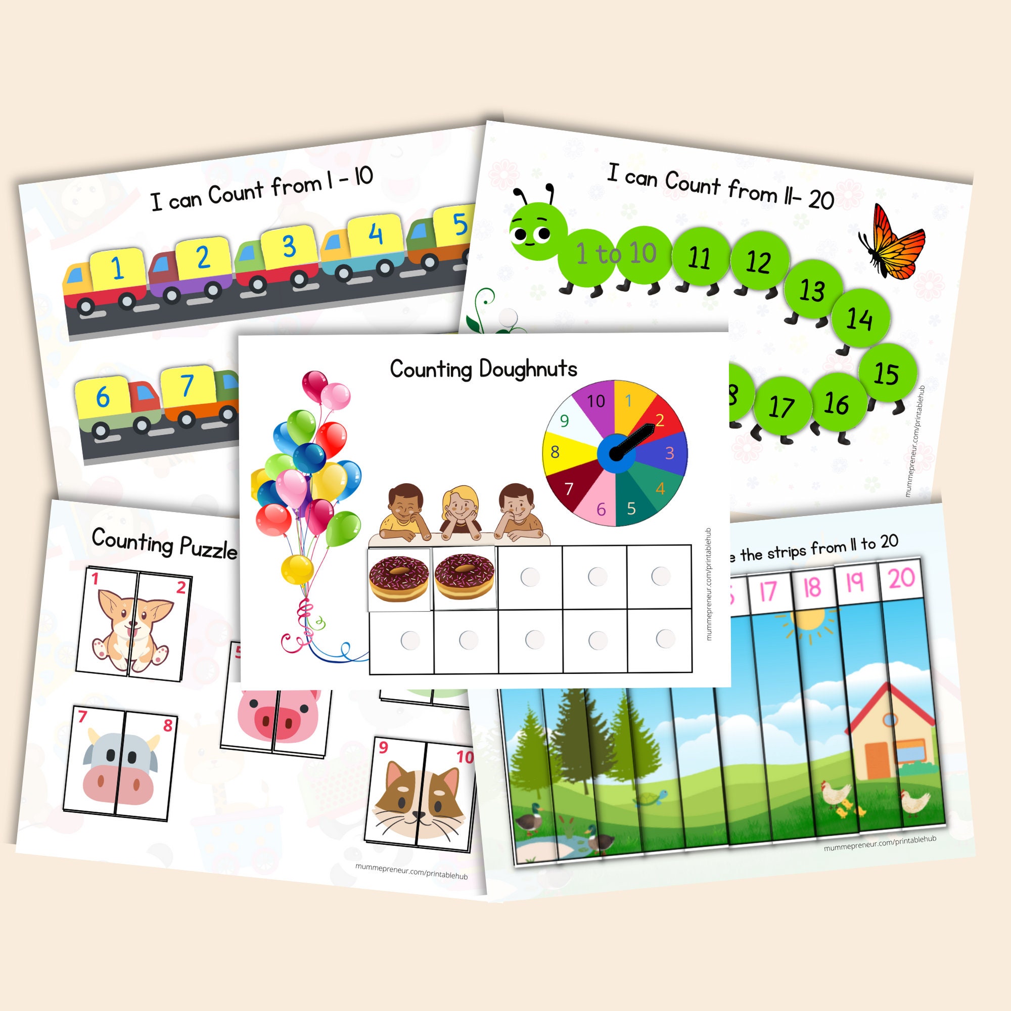 Printable Toddler Busy Book Preschool Learning Busy Binder - Etsy