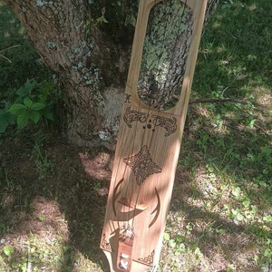 30&#39; Natural AshWood 3 string Soprano Tagelharpa