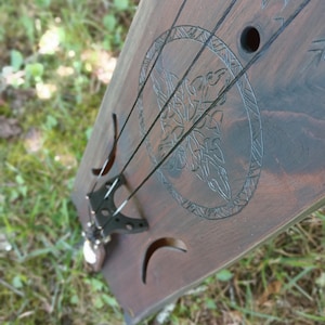 Schwarze Nylon Ersatz-Saiten für Pferdehaar auf Tagelharpa/Talharpa/Jouhikko Instrumenten