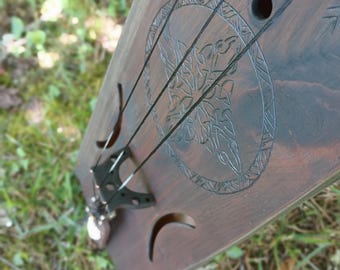 Cuerdas de repuesto de nailon negro para crin de caballo en instrumentos Tagelharpa/Talharpa/Jouhikko