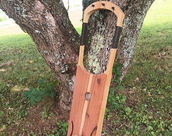 34' Hemlock/ Spanish Cedar 3 string Tenor Tagelharpa
