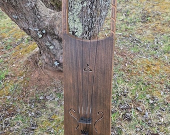 38' Gaelic Celt Styled 4 String Bass Tagelharpa