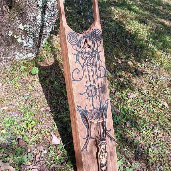 32' Druislyra Druidic Tenor 4 String Talharpa