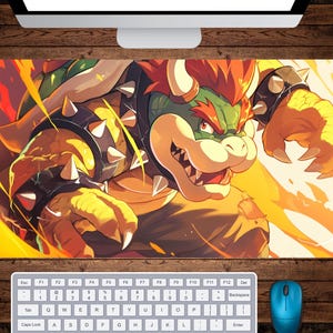 Bowser Desk Mat Mouse Pad
