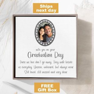 Memorial Photo Graduation Brooch: Custom Keepsake Lapel Pin